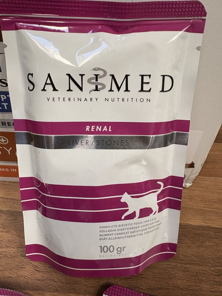 Hills & Sanimed renal karma mokra zestwa dla kota z problemami nerek