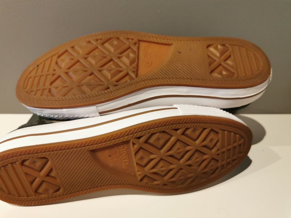 Trampki Converse, Moro, Wysokie, Suwak, Unisex, 41.5,