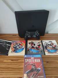 [PS4] Konsola PlayStation 4 Slim + Pad + Gry