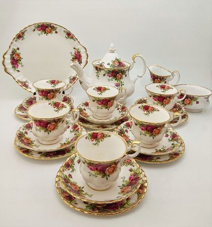 Royal Albert Old Country Roses Serwis Do Kawy