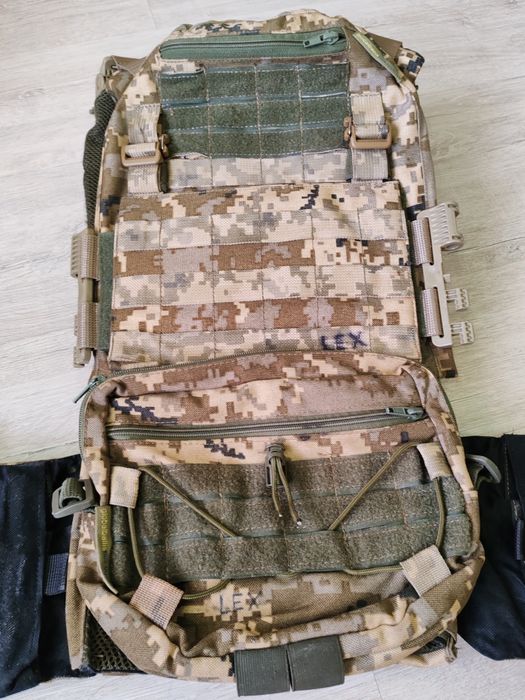 Плитоноска з максимальним захистом шиї і плечей Warmor Gen.3 Max