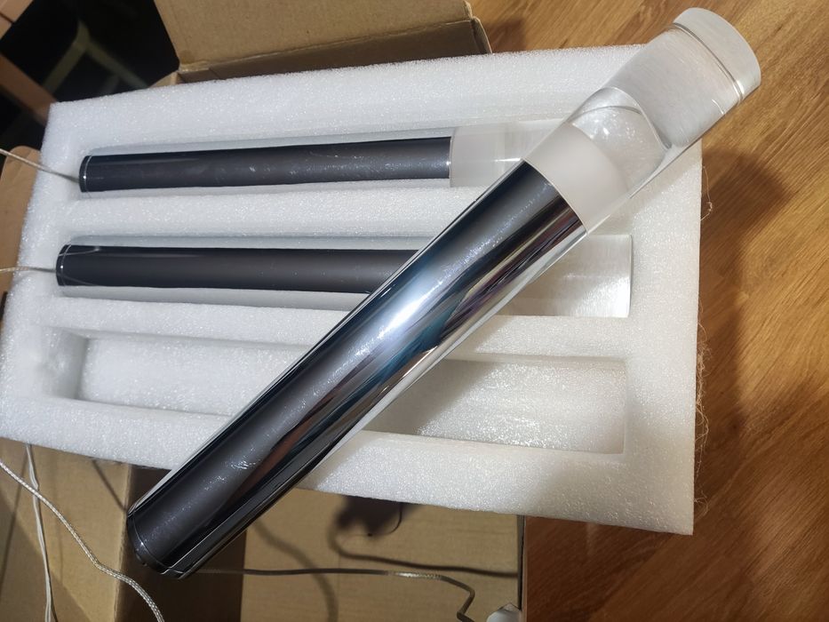 Milagro Ice lampa wisząca 1x5W chrom ML322