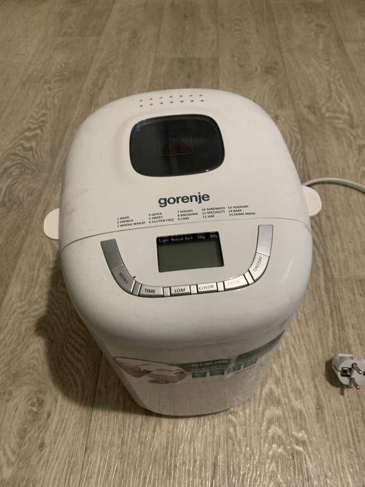 Хлебопечка Gorenje BM910WII — отличное состояние!