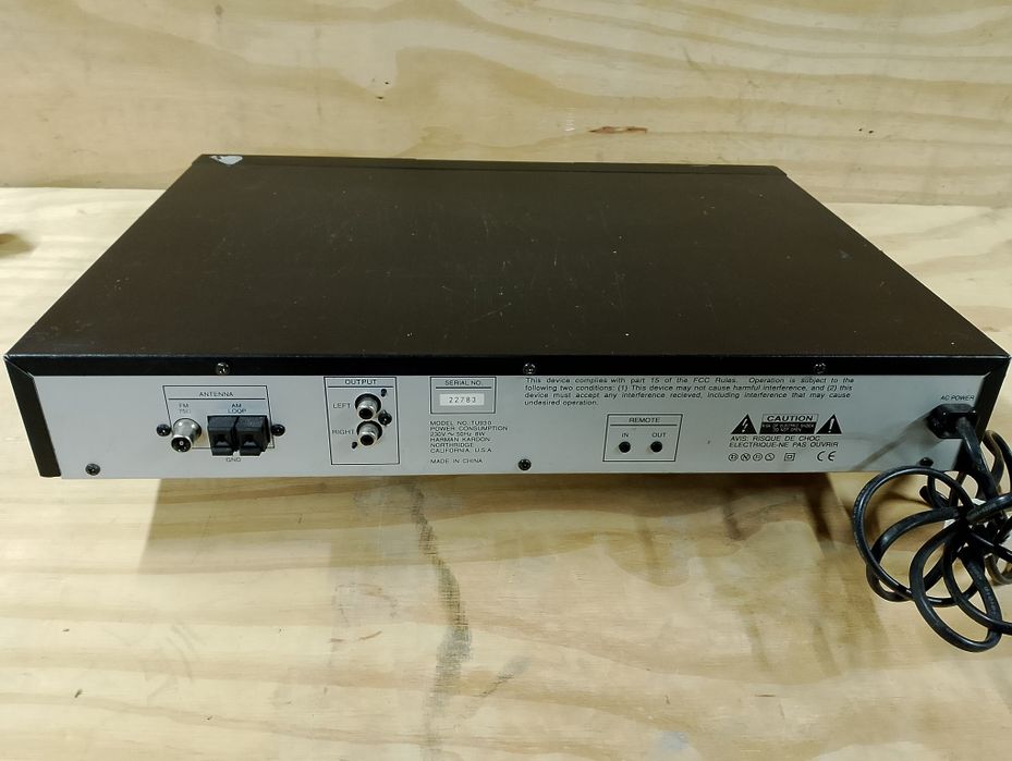 Harman/Kardon TU 930 tuner radiowy