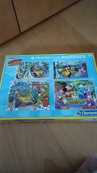 Puzzle progressivo do Mickey mouse