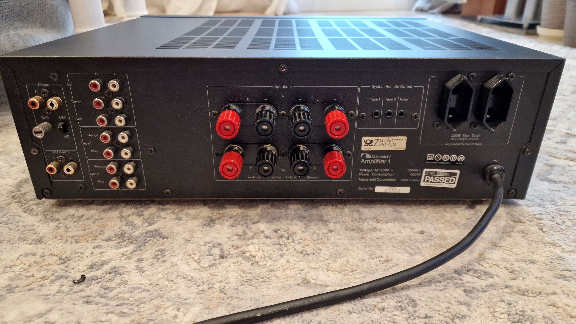 Nakamichi Amplifier 1