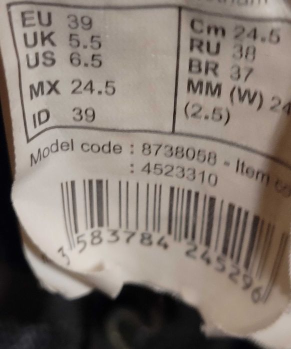 Buty zimowe męskie/młodzieżowe Quechua rozmiar 39