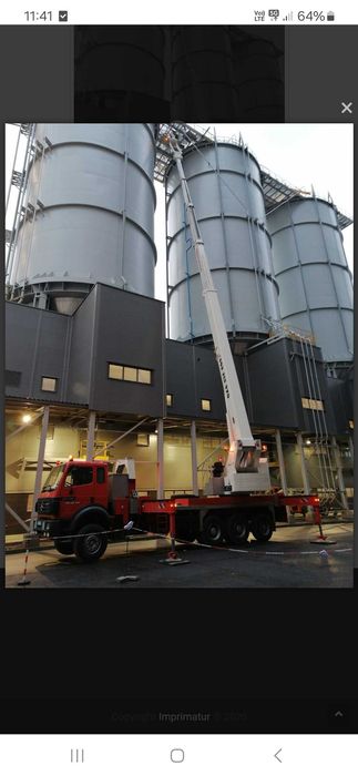 Zwyżka, podnośnik koszowy wynajem