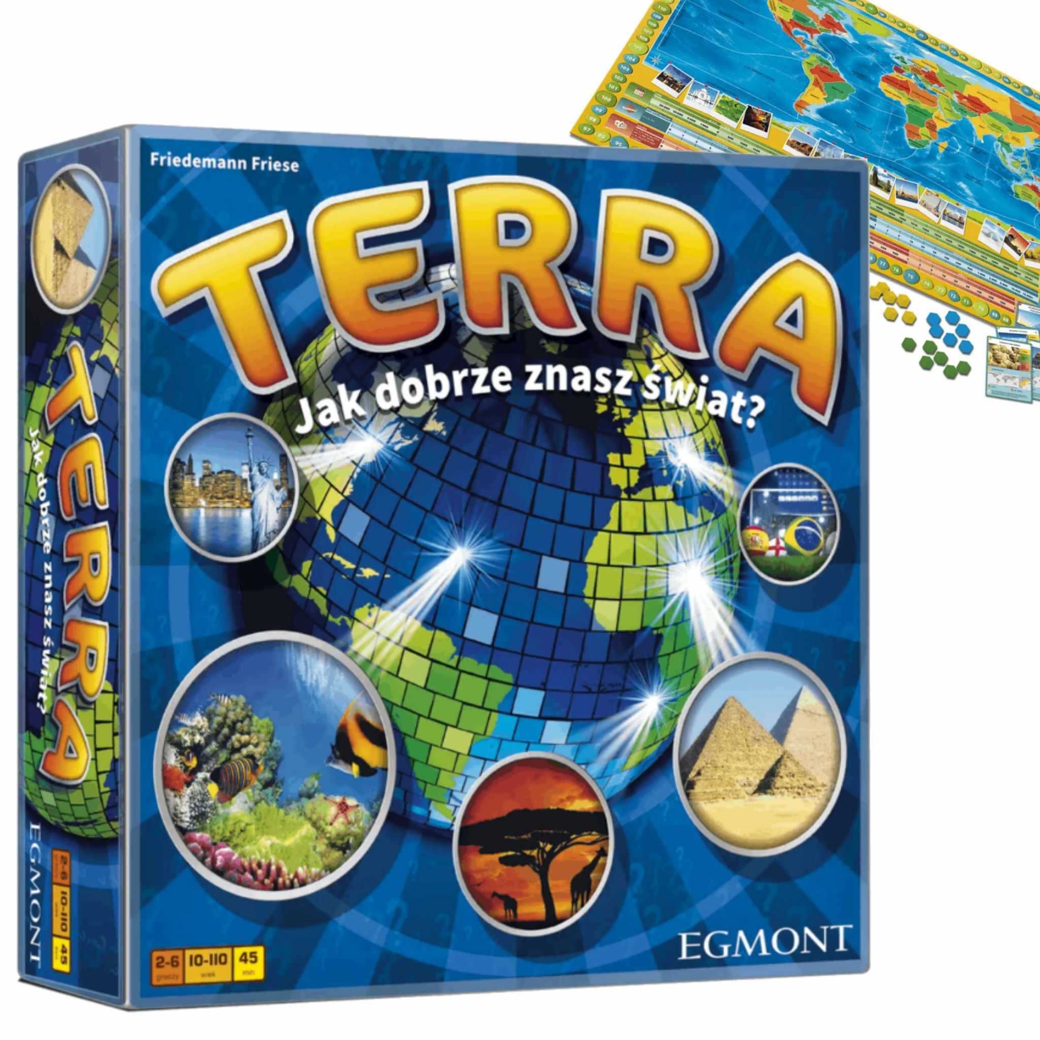 TERRA - Gra Planszowa i Edukacyjna Egmont