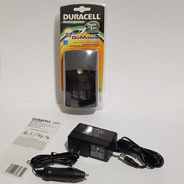 Скоростное Зарядное устройство Duracell GoMobile AA/AAA NiMH 1 час