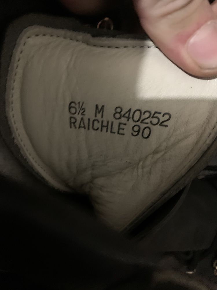 Трекінгові гірні ботинки RAICHLE. Made in switzerland