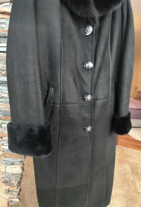 Женская натуральная дубленка, 50-52 размер