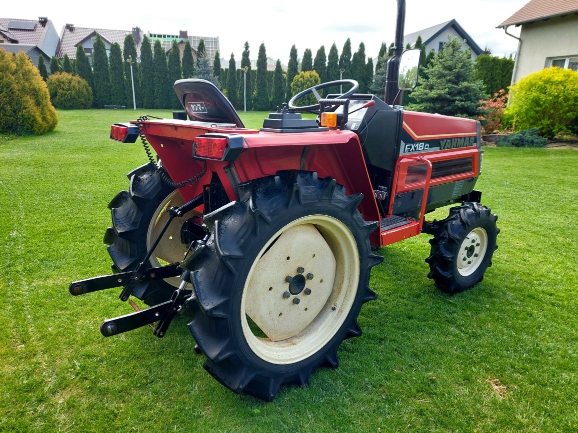 Traktorek Yanmar FX18 18KM  4x4 Oryginał 422mth Jak Nowy Faktura