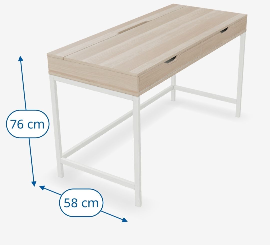 IKEA ALEX Secretária 132x58 ( como nova )