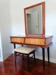 Conjunto de móveis de quarto design anos 50