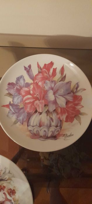 Limoges - pratos com selo