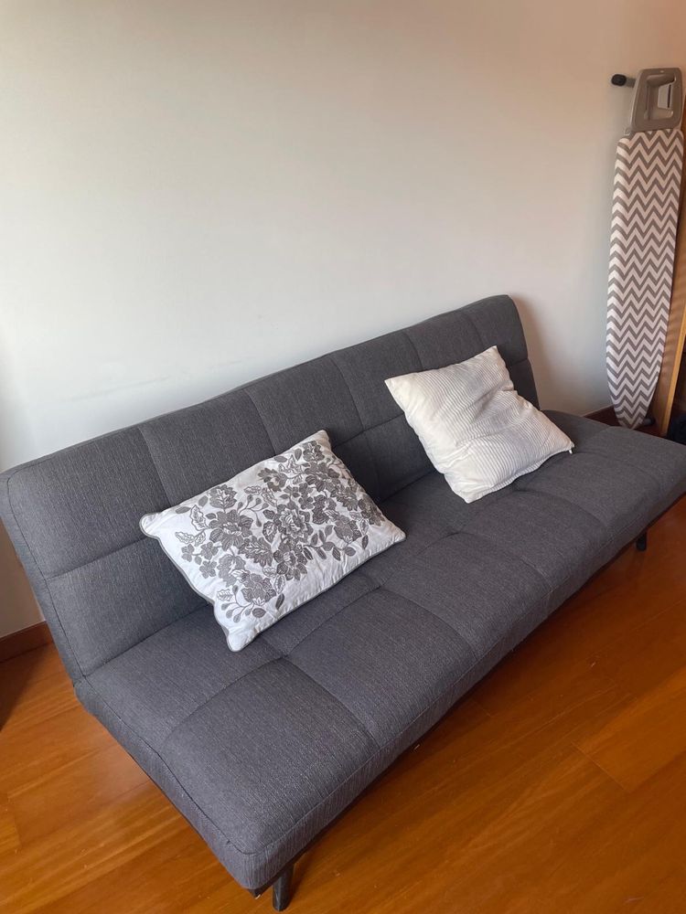 Sofá Cama Ikea Cinzento