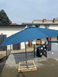 Parasol ogrodowy niebieski 24B/11