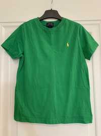 Polo ralph lauren зелена футболка на хлопчика 7 років