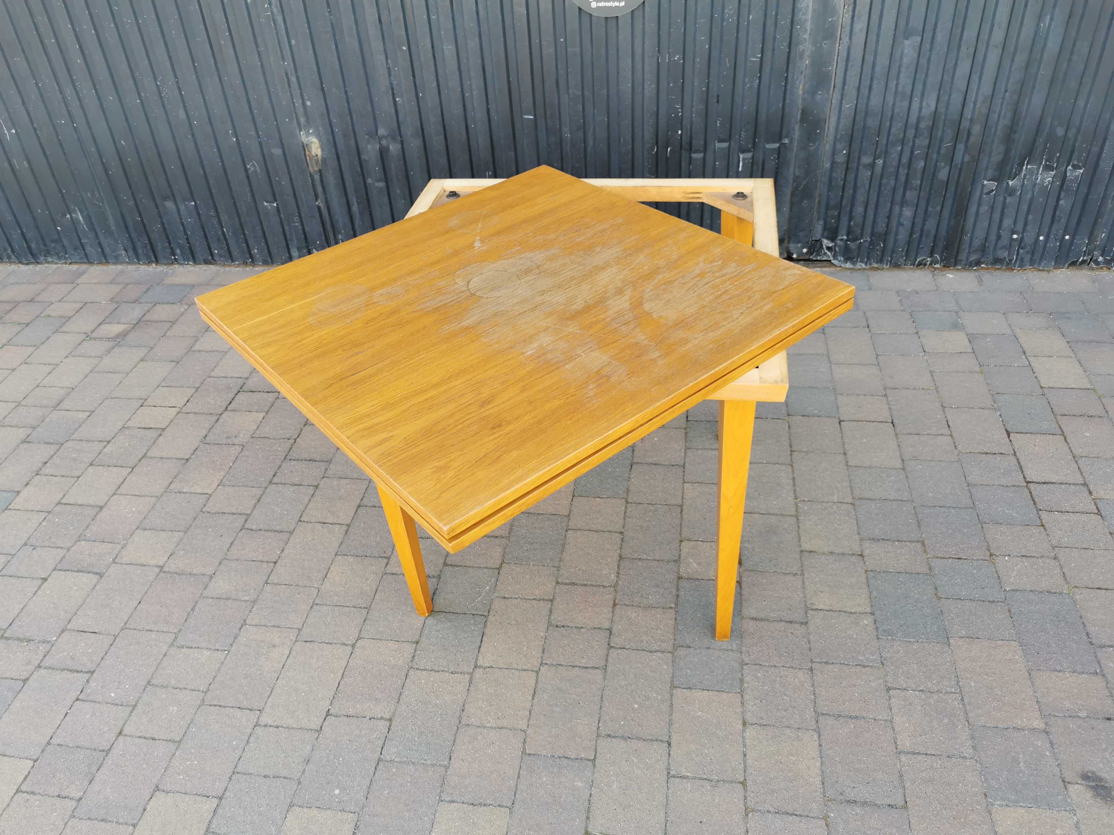 Stół rozkładany JITONA, Czechosłowacja '60-70, PRL Design, RETRO