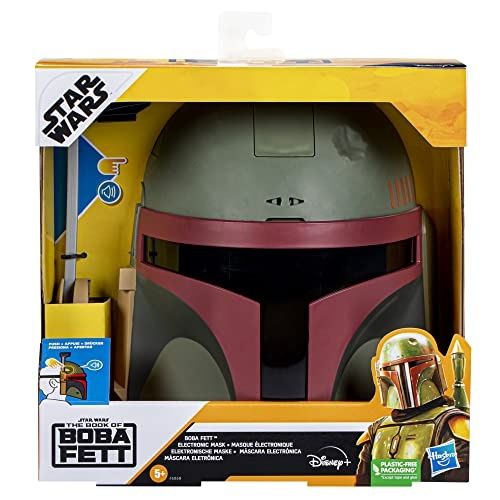 Star Wars STAR WARS mask Boba Fett dla Dzieci, Wielokolorowy, Od 5 lat