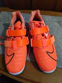 Ténis Nike Romaleos 4 laranja novas