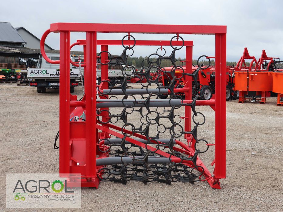 Włóka łąkowa – polowa Agro-Factory 4 5 6 8m Inter Tech Metal Technik