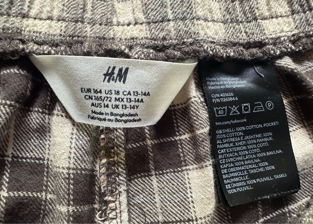 Штаны котоновые брюки  H&M HM