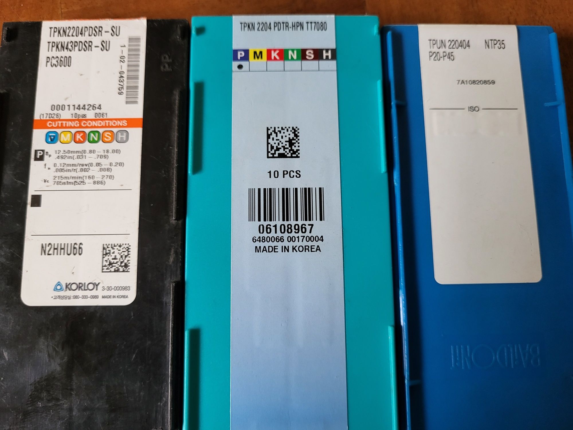 Płytka węglikowa TPUN 220404 NTP35 P20-P45