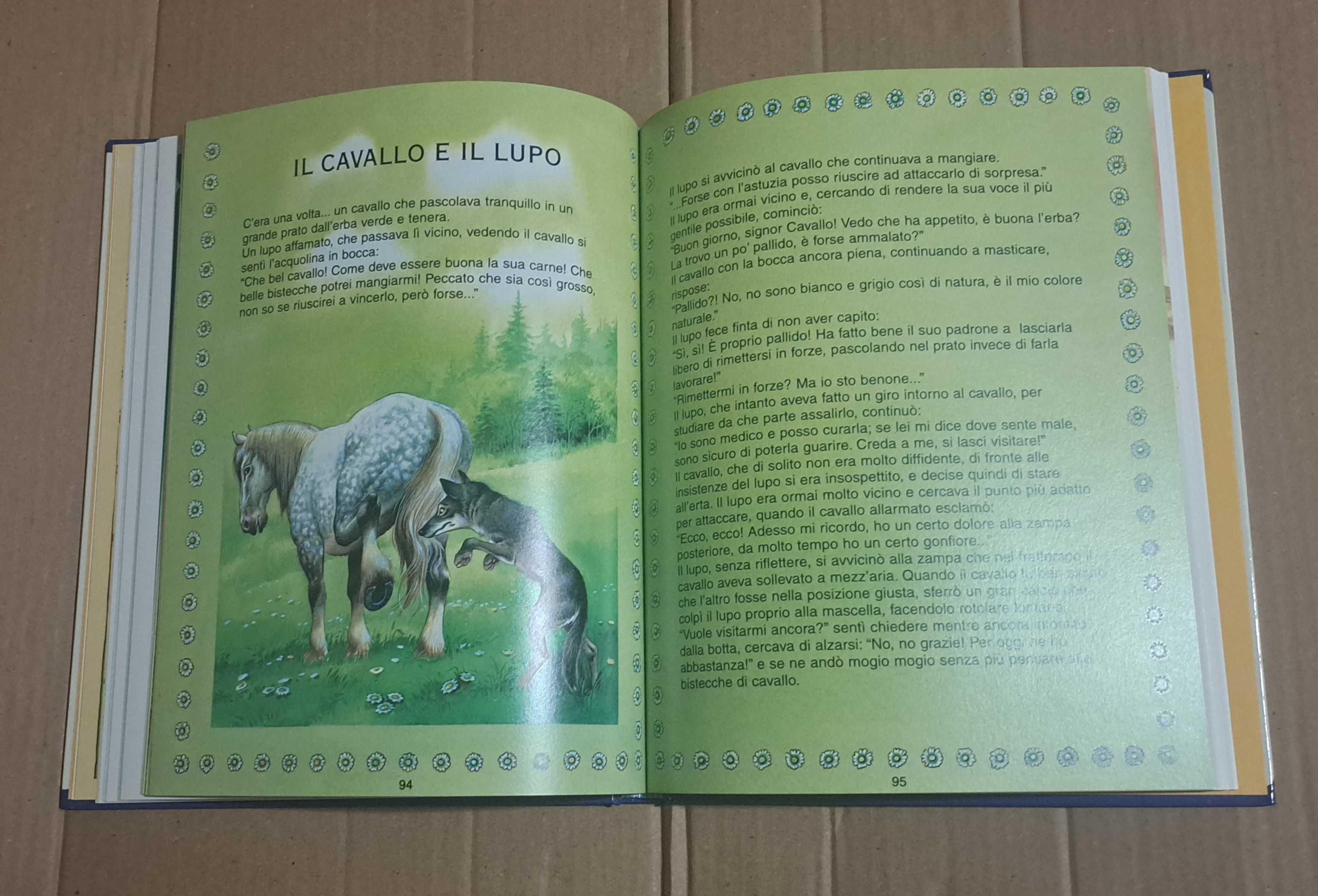 Książka dla dzieci Le Fiabe più belle - Dami Editore, Milano/po włosku
