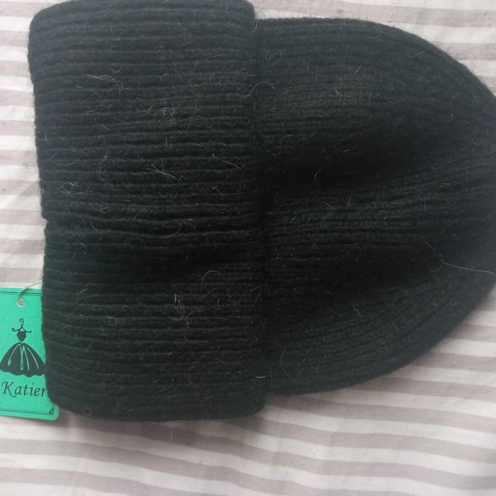 Czapka zimowa ciepła angora made in italy