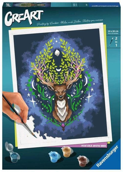CreArt: Pixie Cold Edition - Jeleń pudełko,265x365 mm