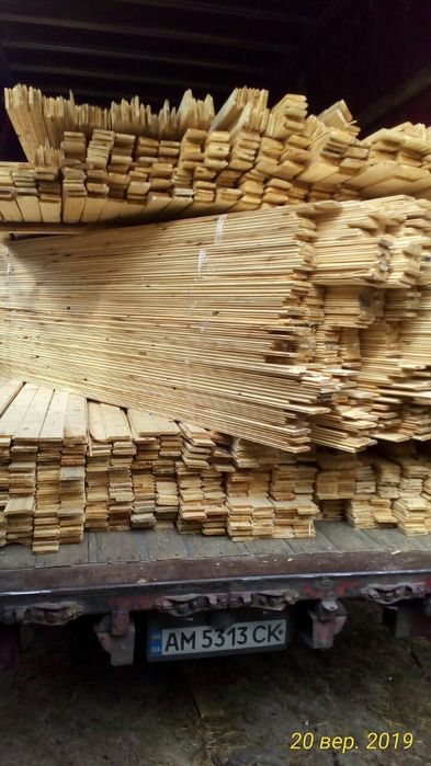 Вагонка, лежак, пиломатеріали