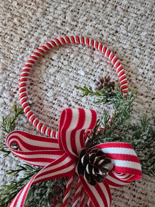 Dzwonki choinkowe Zawieszki na drzwi, ozdoba na ścianę Kokarda Wieniec