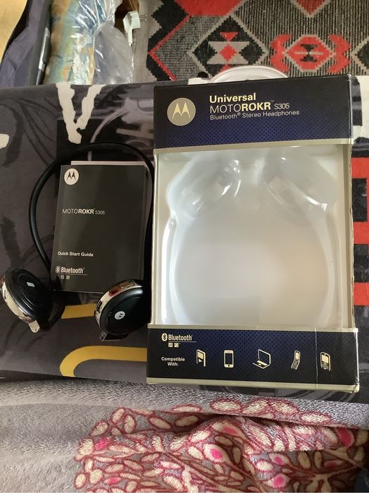 Стерео bluetooth наушники Motorola
