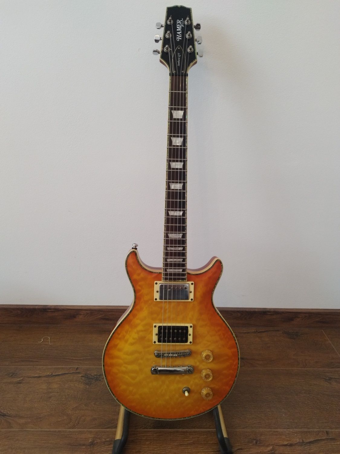 електрогитара HAMER Sunburst Q/T XT series