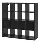 Regal IKEA czarnybrąz