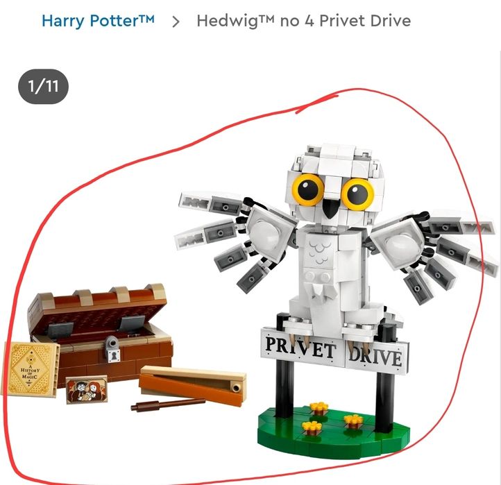 Lego - Hedwig 4° Privet Drive