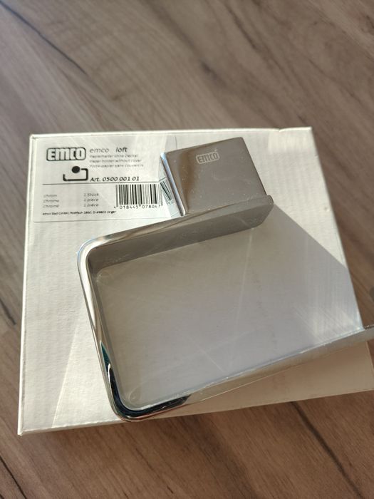 Uchwyt na papier toaletowy Emco loft