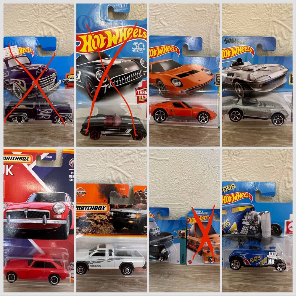 Машинки Hot Wheels Premium, Matchbox Collector, Majorette, Mini GT