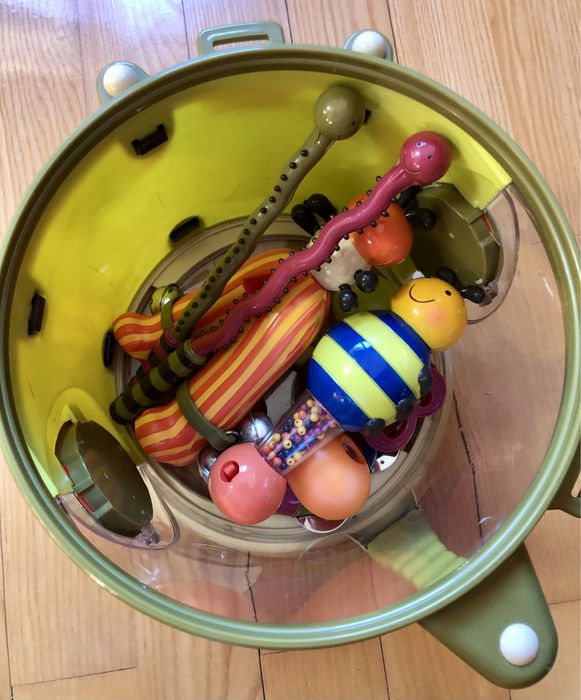 Duży zestaw instrumentów Parum bum bum oraz Jungle Jam B.Toys