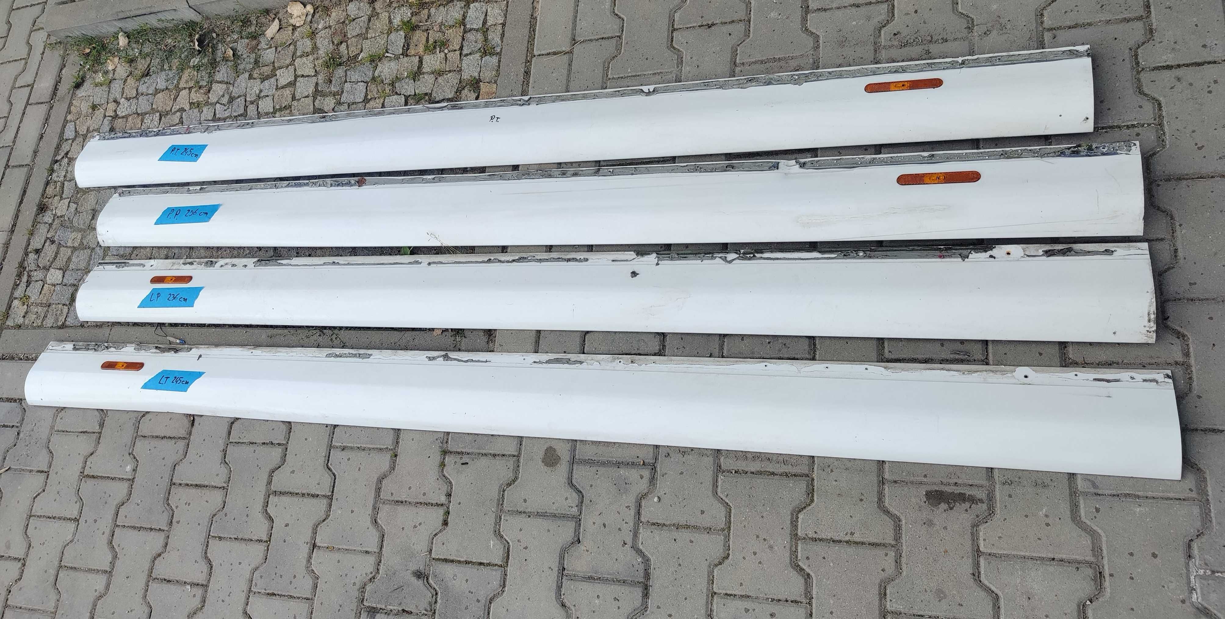 Przyczepa HOBBY listwa dolna fartuch profil aluminiowy częśći