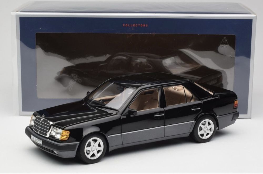 Коллекционная масштабная модель 1:18 Norev Mercedes E500 W124 Black