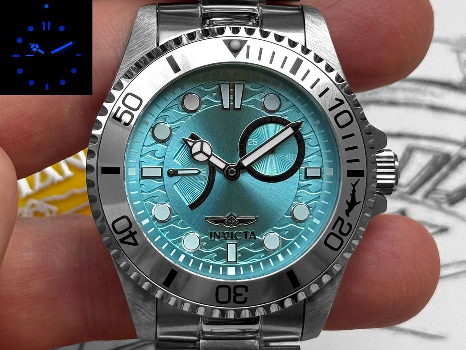 Чоловічий годинник Invicta 49715 Pro Diver 43 mm. Master of the Oceans