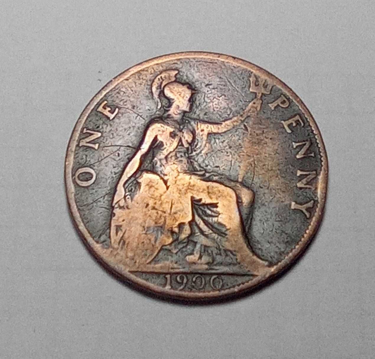 Monety Anglia One Penny różne roczniki. Do wyboru