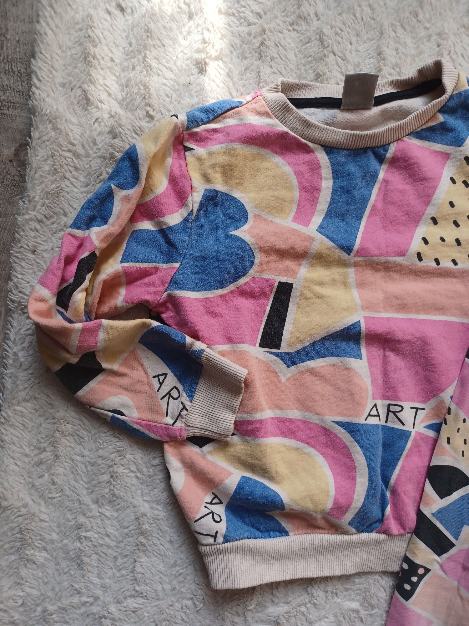 Komplet zestaw bluza i leginsy 104 pepco