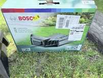 Automatyczna kosiarka robot Bosch Indego S+ garaz plus stacja ładujaca