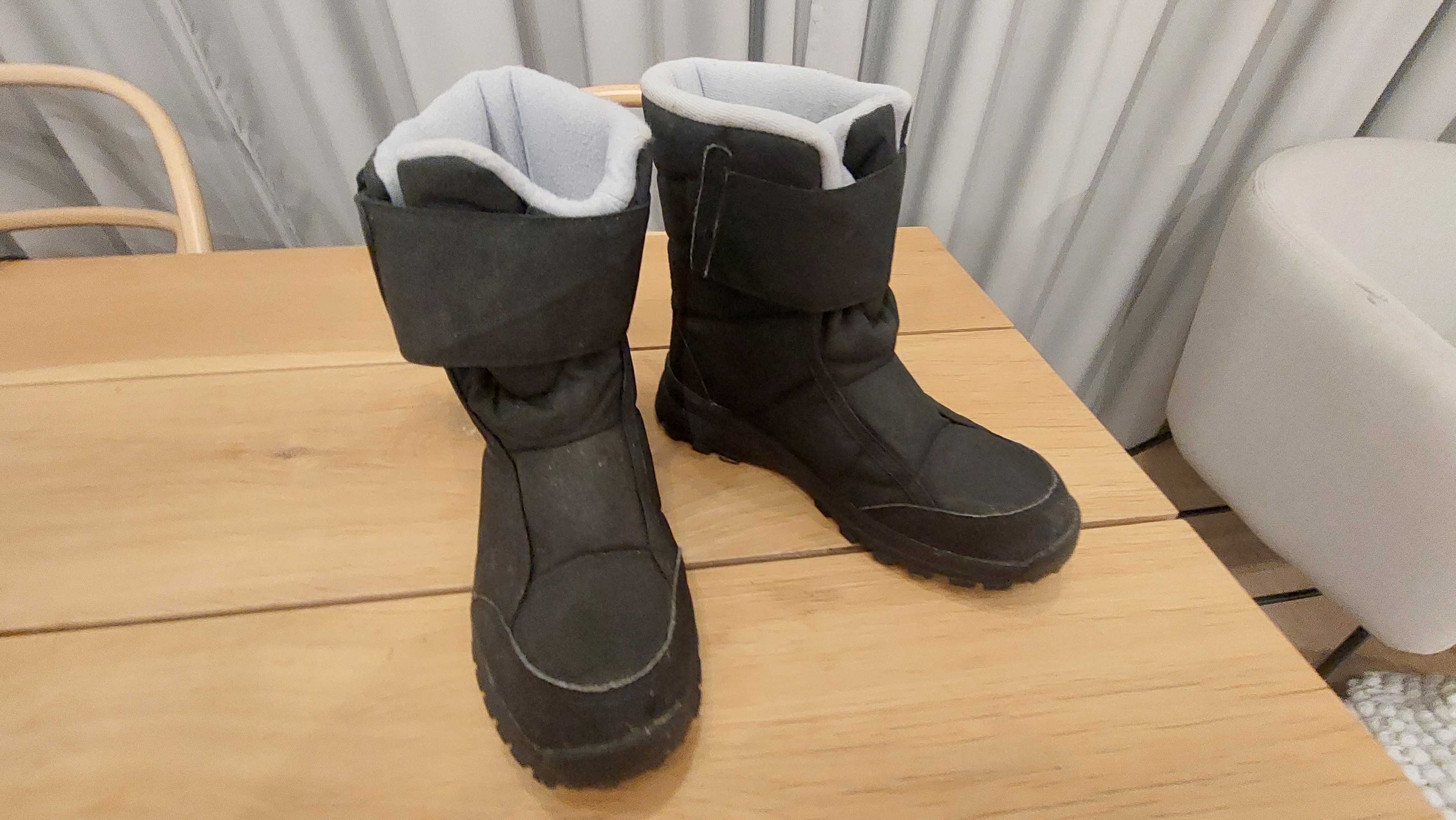 Buty zimowe, śniegowce Decathlon rozmiar 37