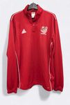 Adidas bluza treningowa czerwona rozm. L