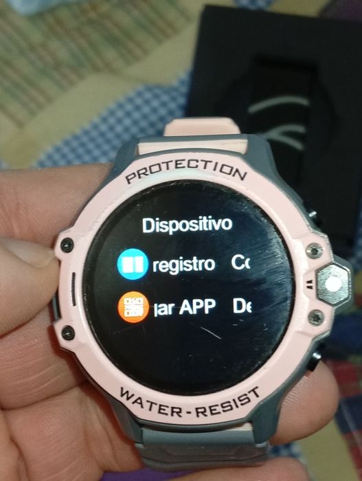 Smartwatch novo em caixa e com entrada cartão sim nano